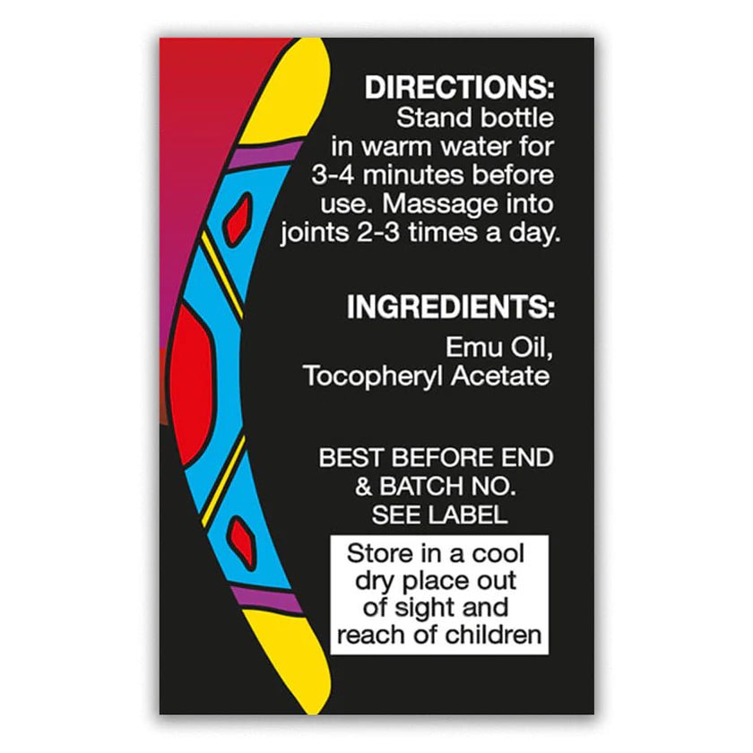 Health Aid Pure Emu Oil & Vitamin E 50ml - HealthAid - Emu Oil - Eco Natural Products