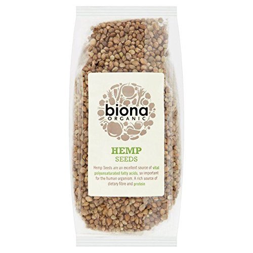 Hemp Seed Organic (Omega rich) 250g - Biona - Nuts And Seeds - Eco Natural Products