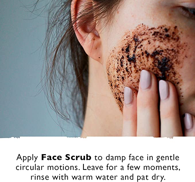 Herbal Blend Coffee Face Scrub 100ml - Eco Natural Products - Up Circle - Face Scrubs