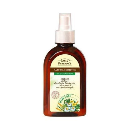 Herbal Elixir for Damaged, Brittle & Dyed Hair 250ml - Green Pharmacy - Conditioners - Eco Natural Products