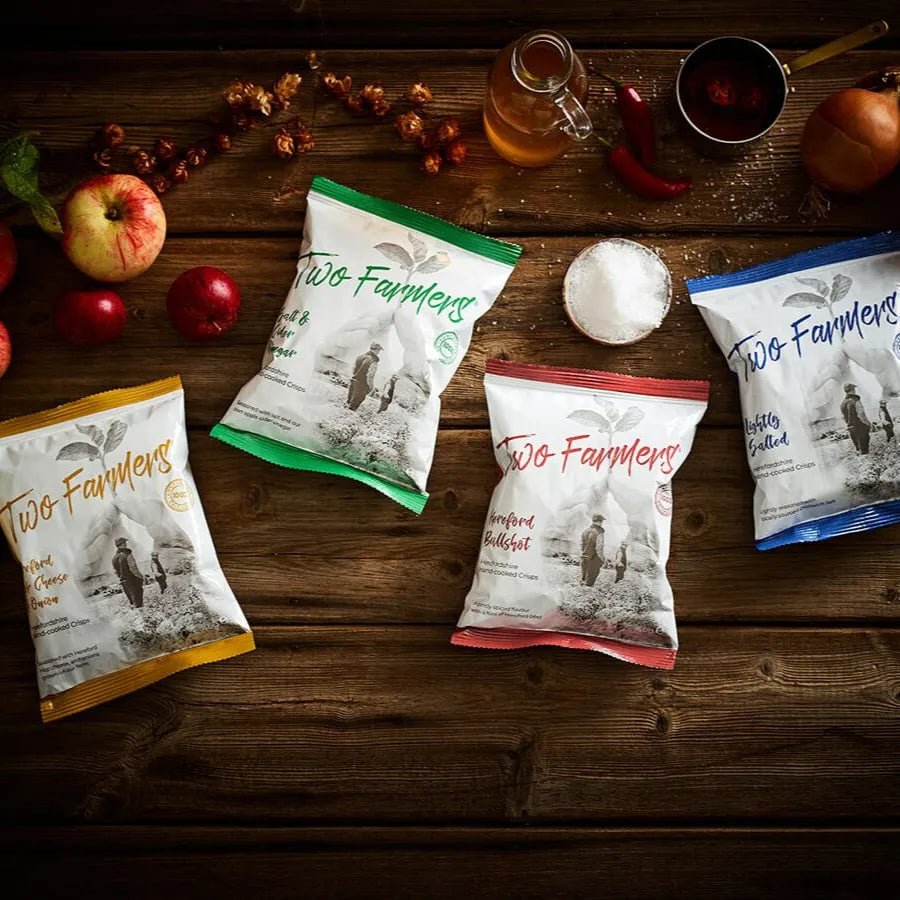 Hereford Hop Cheese And Onion BBE 03.09.2025 - Two Farmers - Chips - Two Farmers