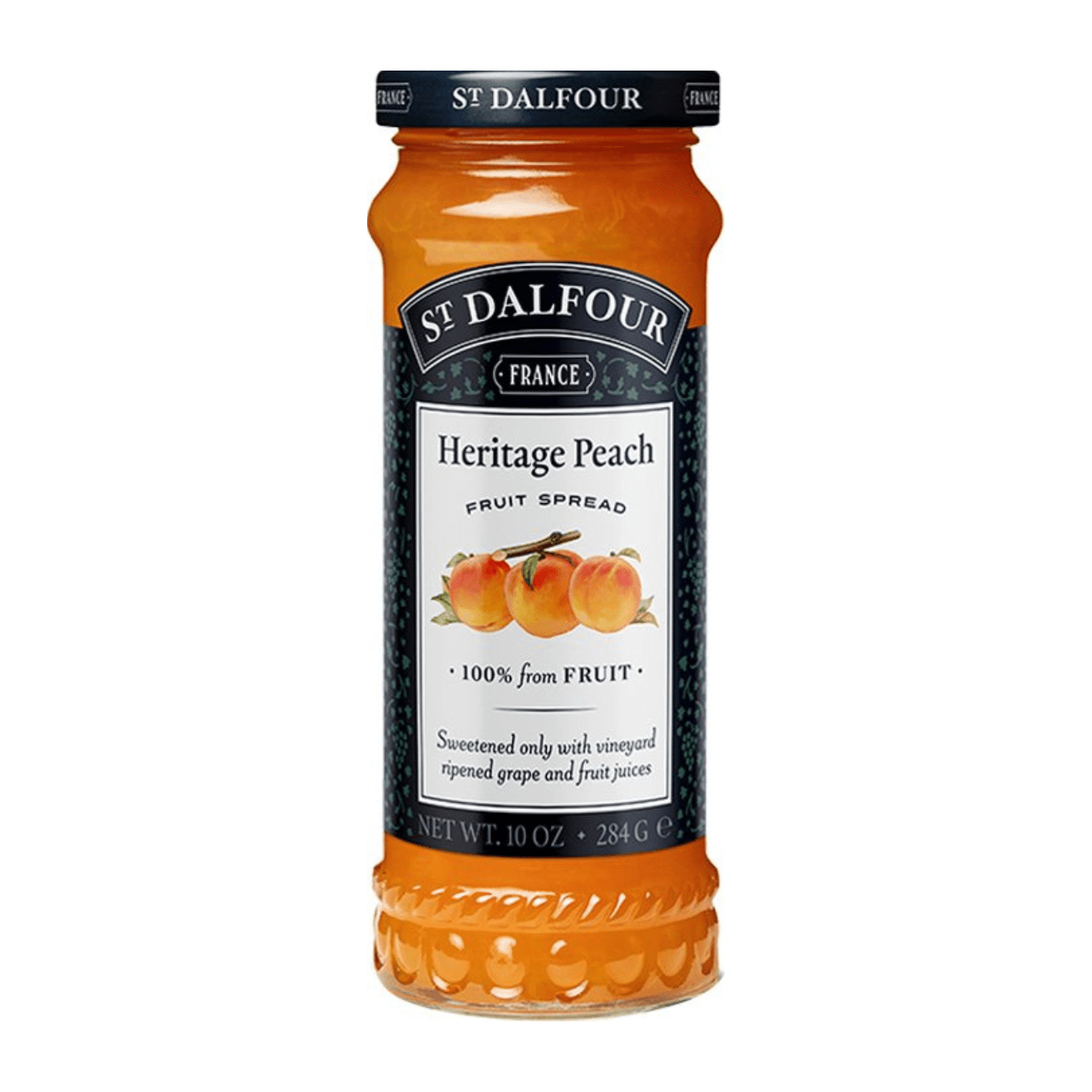 Heritage Peach Fruit Spread 284g - St Dalfour - Fruit Spreads - Eco Natural Products