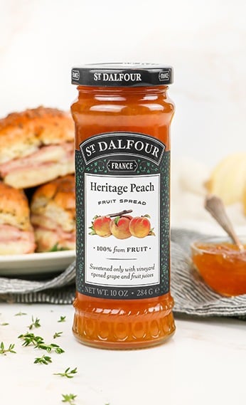 Heritage Peach Fruit Spread 284g - Eco Natural Products - St Dalfour - Spread