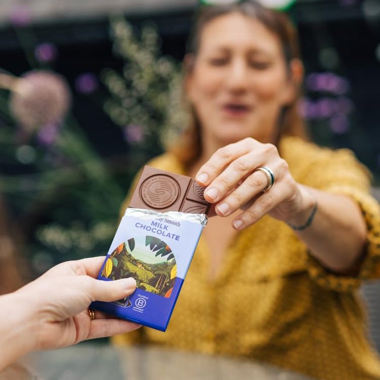 High Cocoa Milk Chocolate Bar 90g - Divine Chocolate - Chocolates - Divine Chocolate