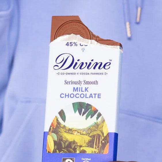 High Cocoa Milk Chocolate Bar 90g - Divine Chocolate - Chocolates - Divine Chocolate