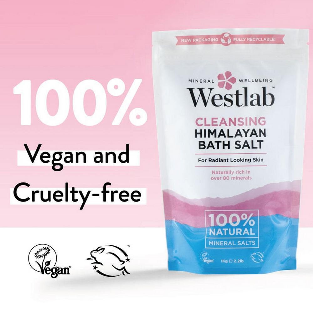 Himalayan Pink Salt 1kg - Westlab - Bath salt - Eco Natural Products