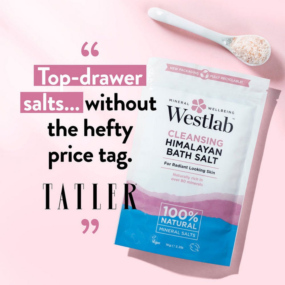 Himalayan Pink Salt 1kg - Westlab - Bath salt - Eco Natural Products