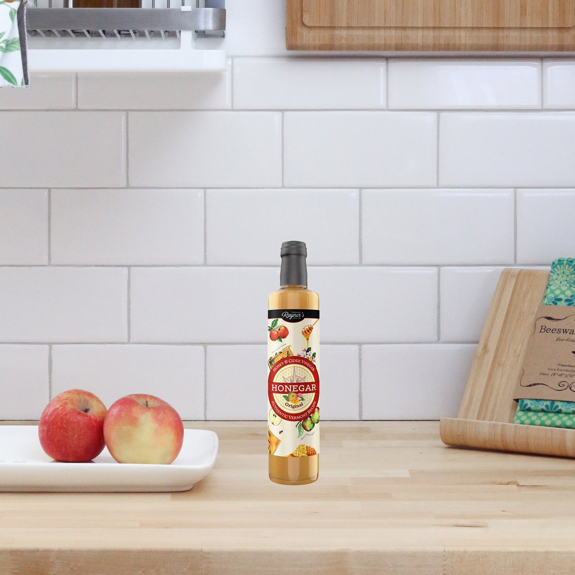 Honegar Honey and Apple Cider Vinegar 500ml - Rayners Essentials - Vinegar - Eco Natural Products