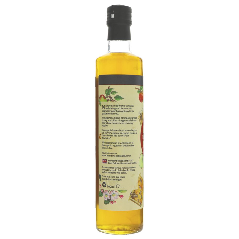 Honegar Honey and Apple Cider Vinegar 500ml - Rayners Essentials - Vinegar - Eco Natural Products
