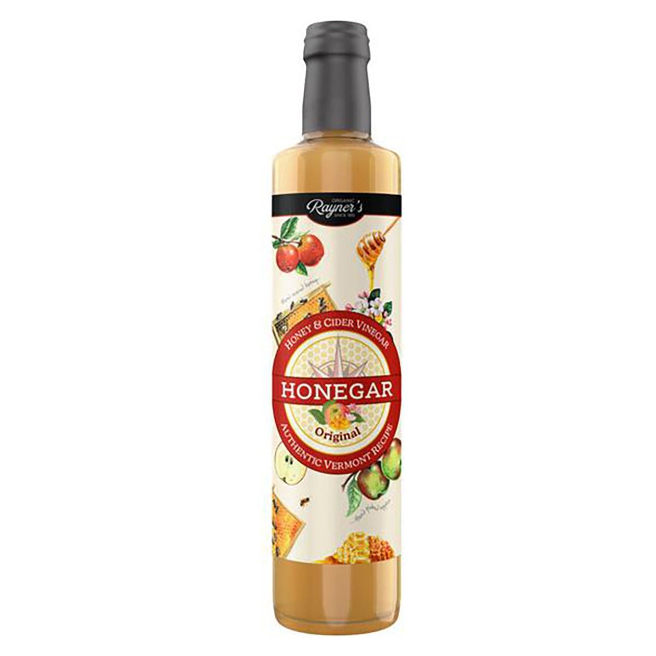 Honegar Honey and Apple Cider Vinegar 500ml - Eco Natural Products - Rayners Essentials - Vinegar