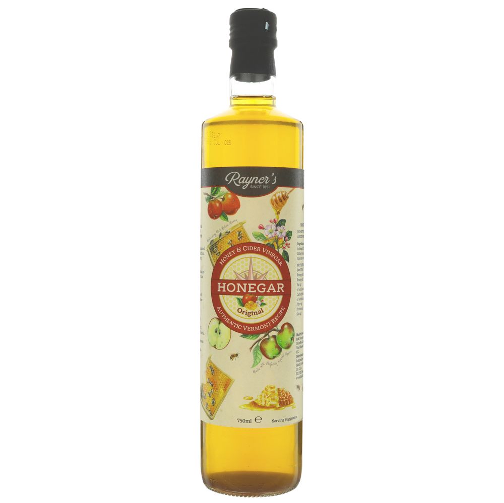 Honegar Honey and Apple Cider Vinegar 750ml - Rayners Essentials - Vinegar - Eco Natural Products