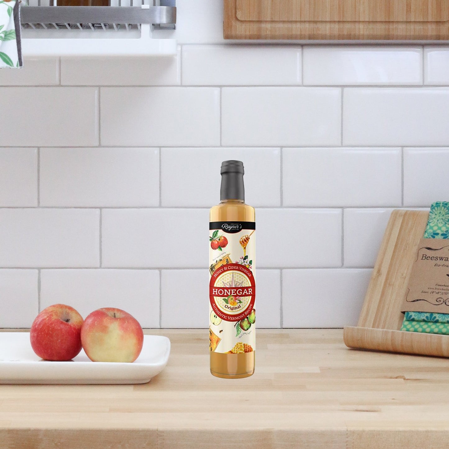 Honegar Honey and Apple Cider Vinegar 750ml - Rayners Essentials - Vinegar - Eco Natural Products