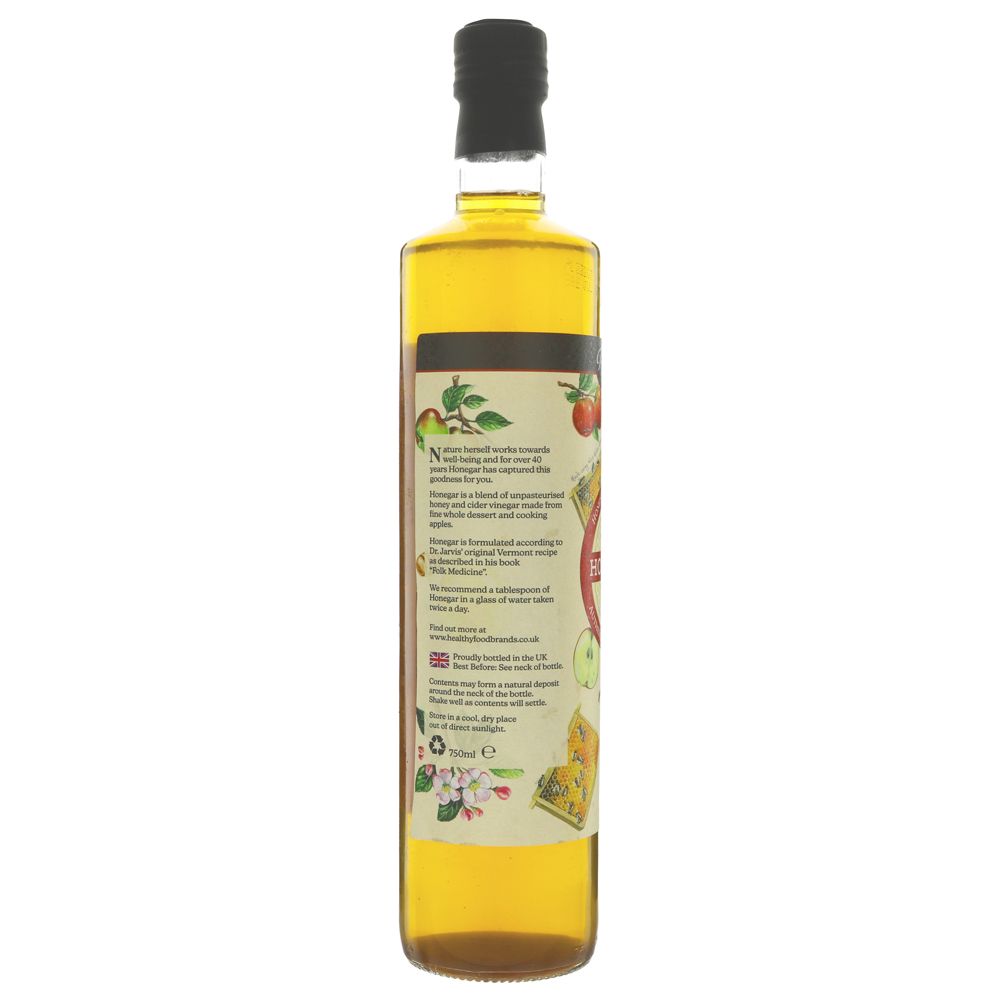 Honegar Honey and Apple Cider Vinegar 750ml - Eco Natural Products - Rayners Essentials - Vinegar