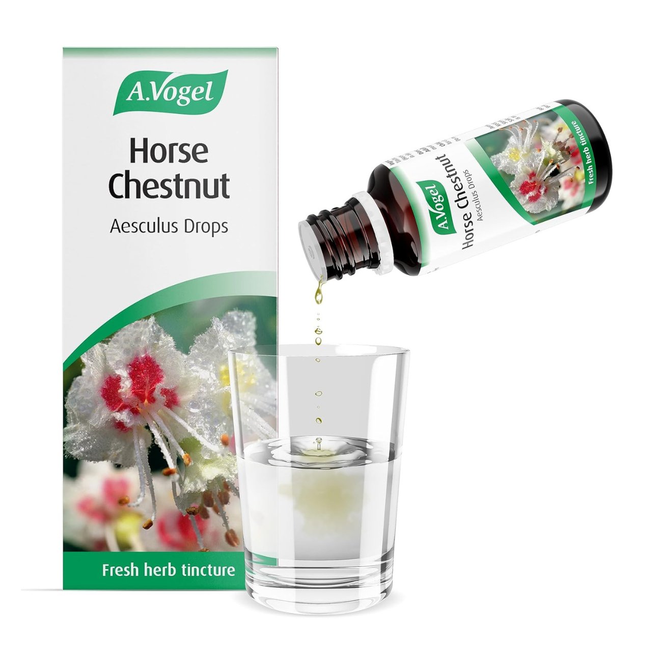 Horsenut Drops Aesculus Hippocastanum 50ml - Eco Natural Products - A. Vogel - Food Supplement