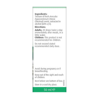 Horsenut Drops Aesculus Hippocastanum 50ml - A. Vogel - Food Supplement - Eco Natural Products