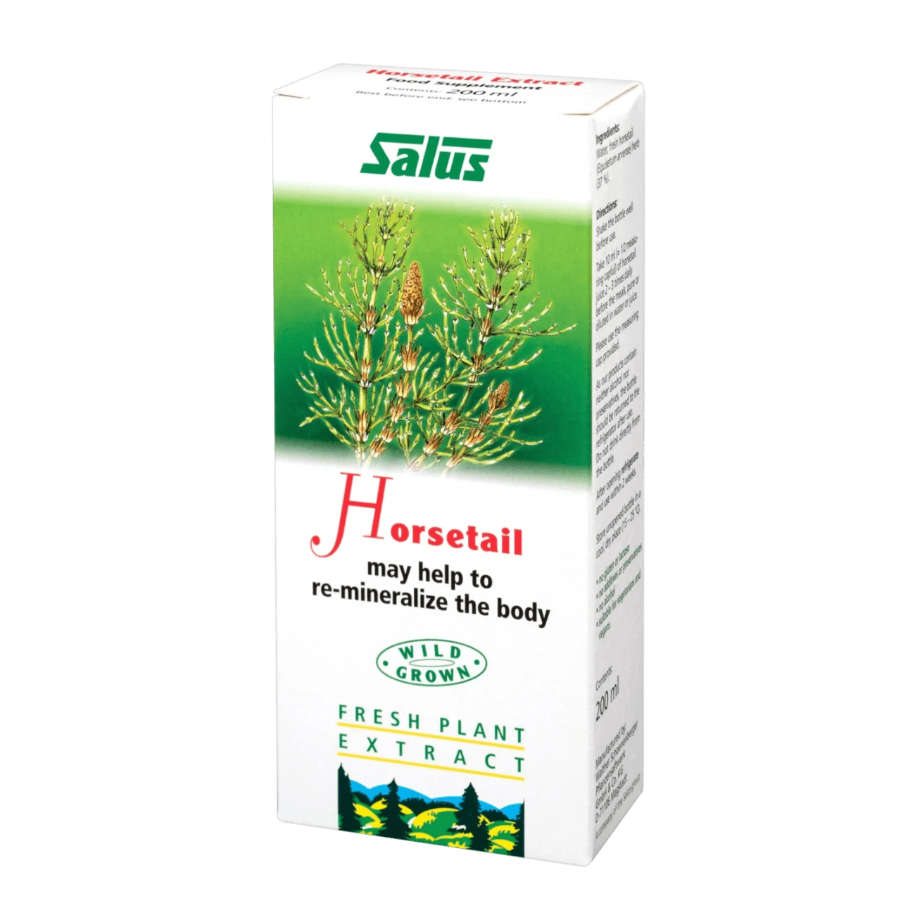 Horsetail Plant Juice 200ml - Eco Natural Products - Salus - Juice