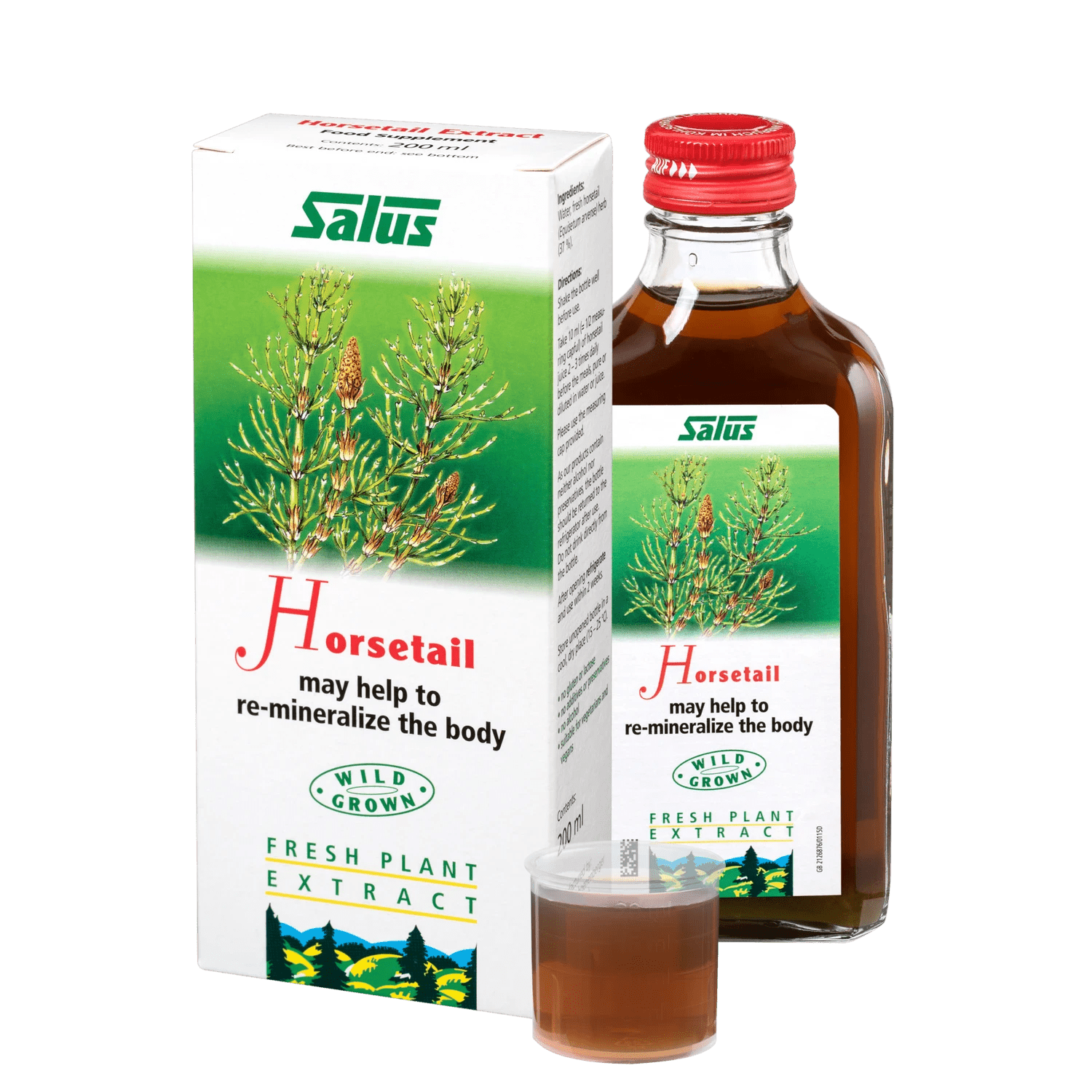 Horsetail Plant Juice 200ml - Eco Natural Products - Salus - Juice