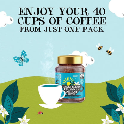 House Blend Organic Instant Coffee 100g - Clipper - Instant Coffee - Clipper