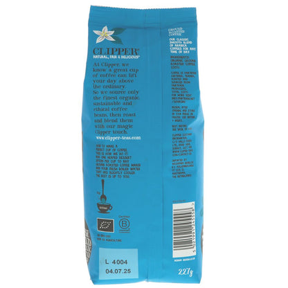 House Blend Organic Roast and Ground Coffee 227g - Clipper - Coffee - Eco Natural Products