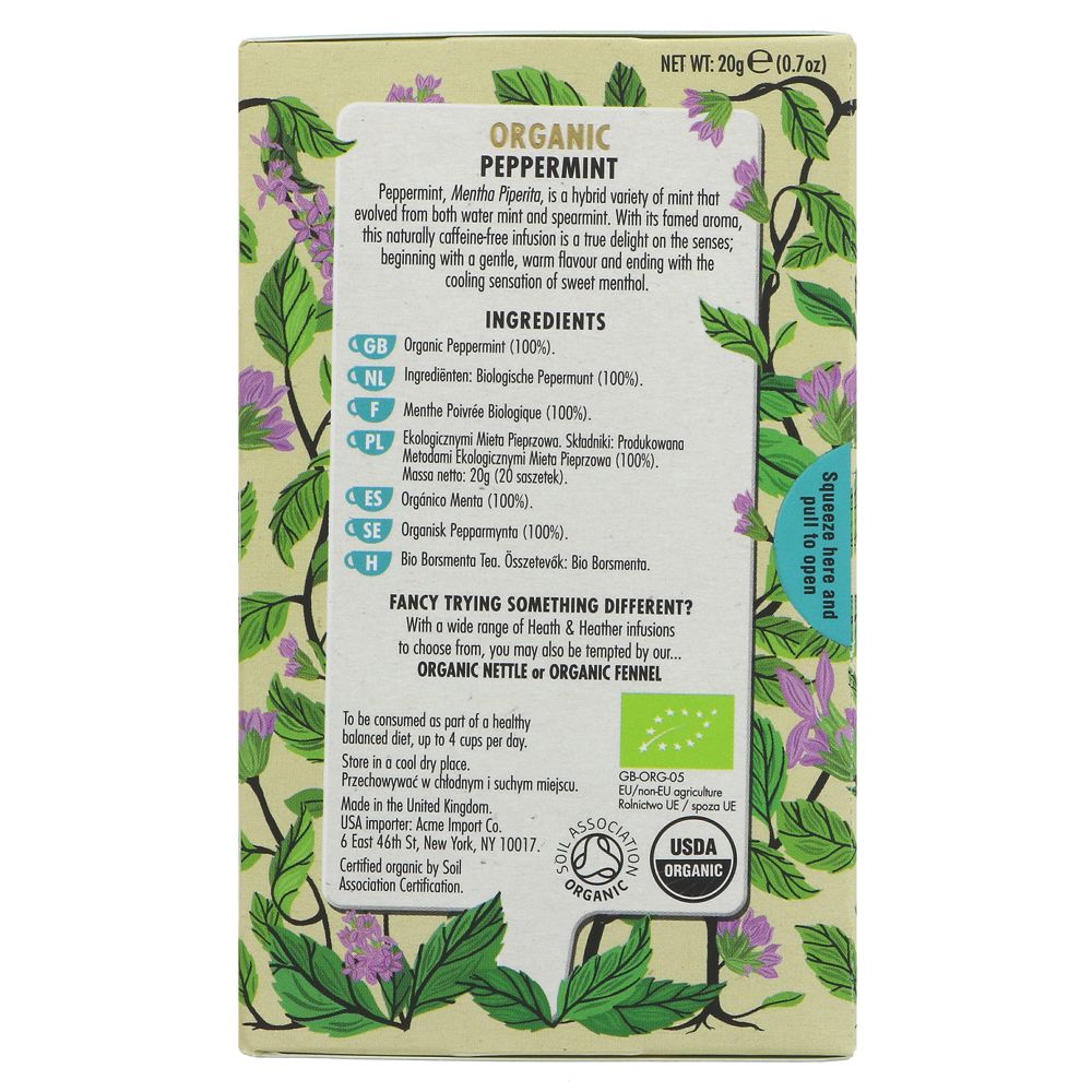 Peppermint Infusion 20 bags
