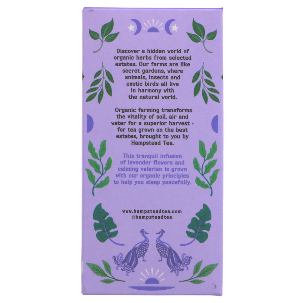 Organic Lavender & Valerian Herbal Infusion 20 bags