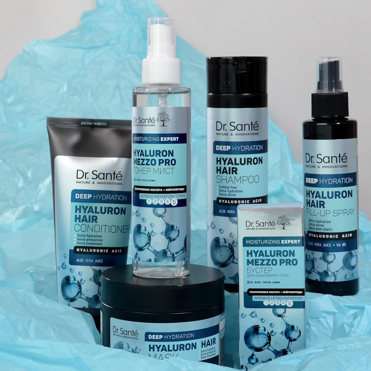 Hyaluronic Deep Hydration Hair Mask 1000ml - Dr. Sante - Hair Mask - Eco Natural Products