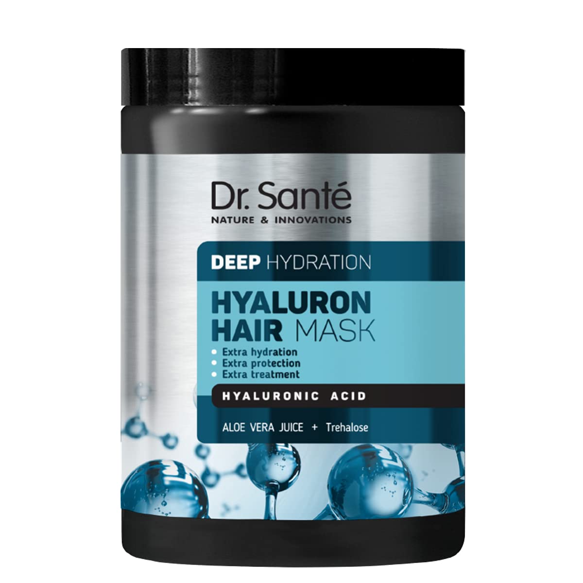 Hyaluronic Deep Hydration Hair Mask 1000ml - Eco Natural Products - Dr. Sante - Hair Mask