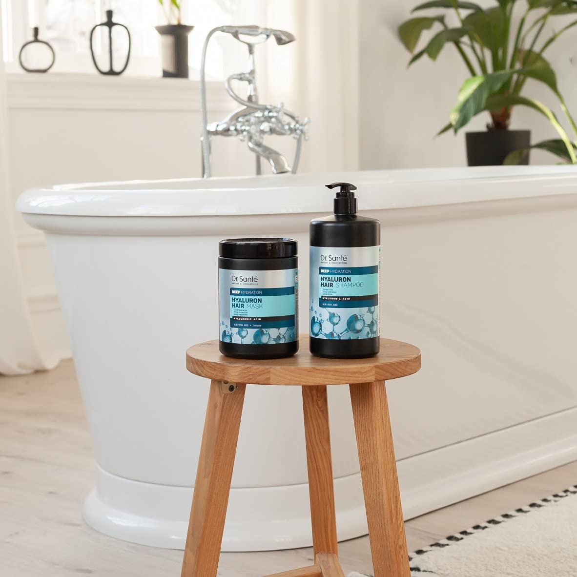 Hyaluronic Deep Hydration Hair Mask 1000ml - Dr. Sante - Hair Mask - Eco Natural Products