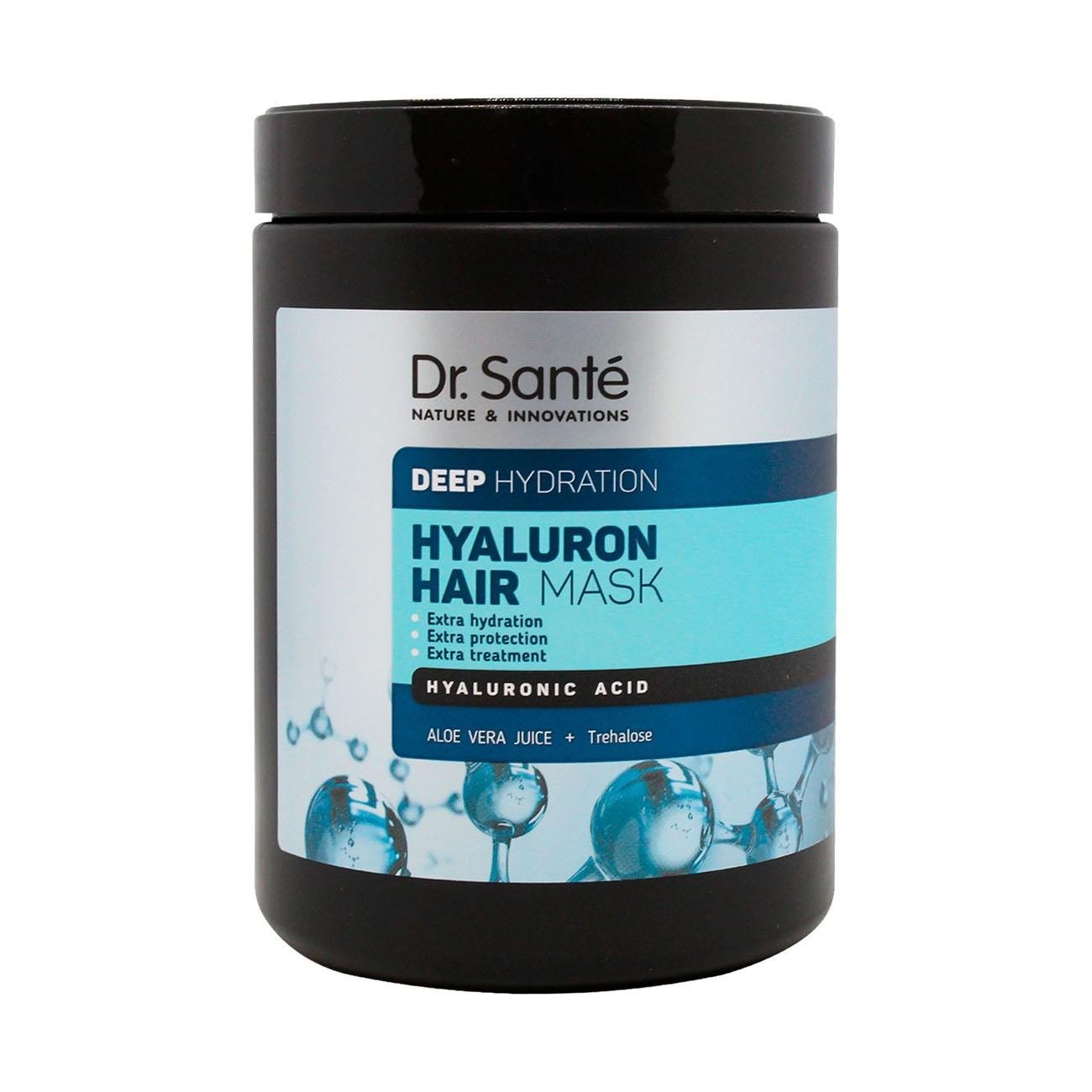 Hyaluronic Deep Hydration Hair Mask 1000ml - Eco Natural Products - Dr. Sante - Hair Mask