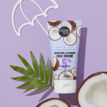 Hydrating & Calming After Sun Face Cream 50ml - Organic Shop - After Sun - Eco Natural Products