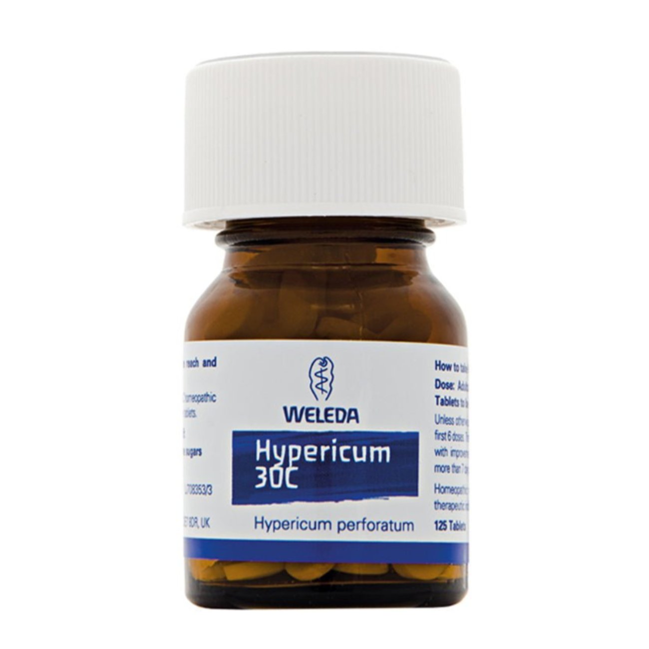 Hypericum 30C 125 Tabs - Weleda - Herbal Supplements - Eco Natural Products