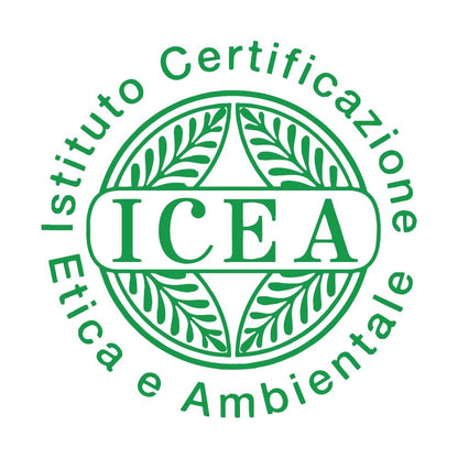ICEA certification logo – ethical and environmental certification for organic and natural cosmetics