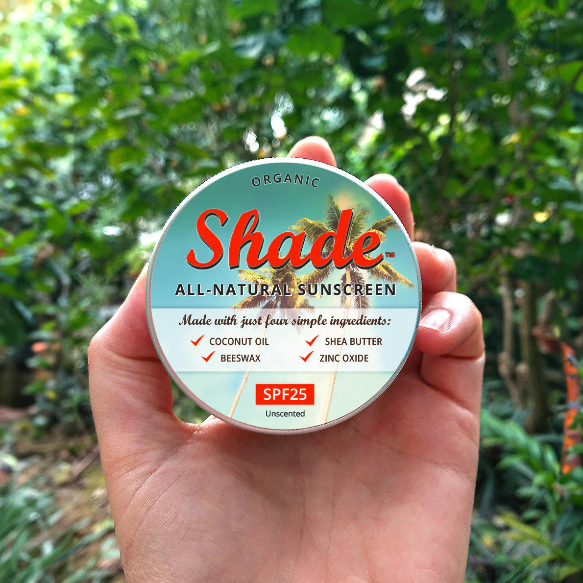 All-Natural Sunscreen SPF25 15ml/100ml