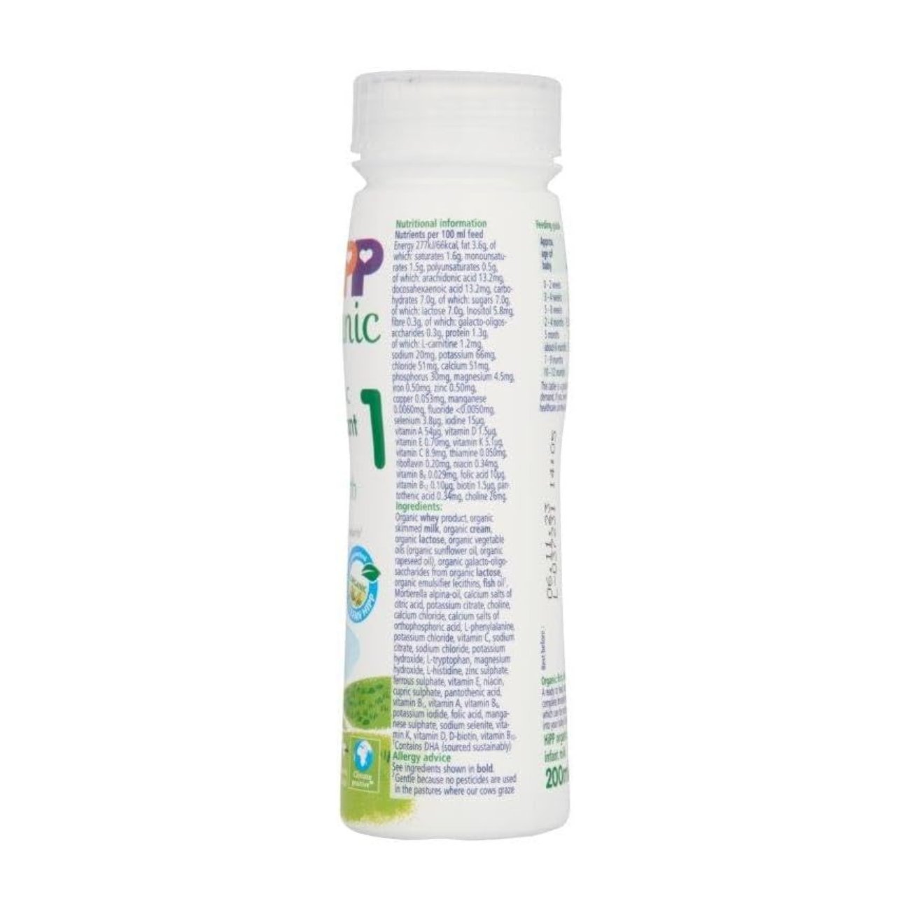Infant Milk 200ml - Hipp - Milk Alternative - Eco Natural Products