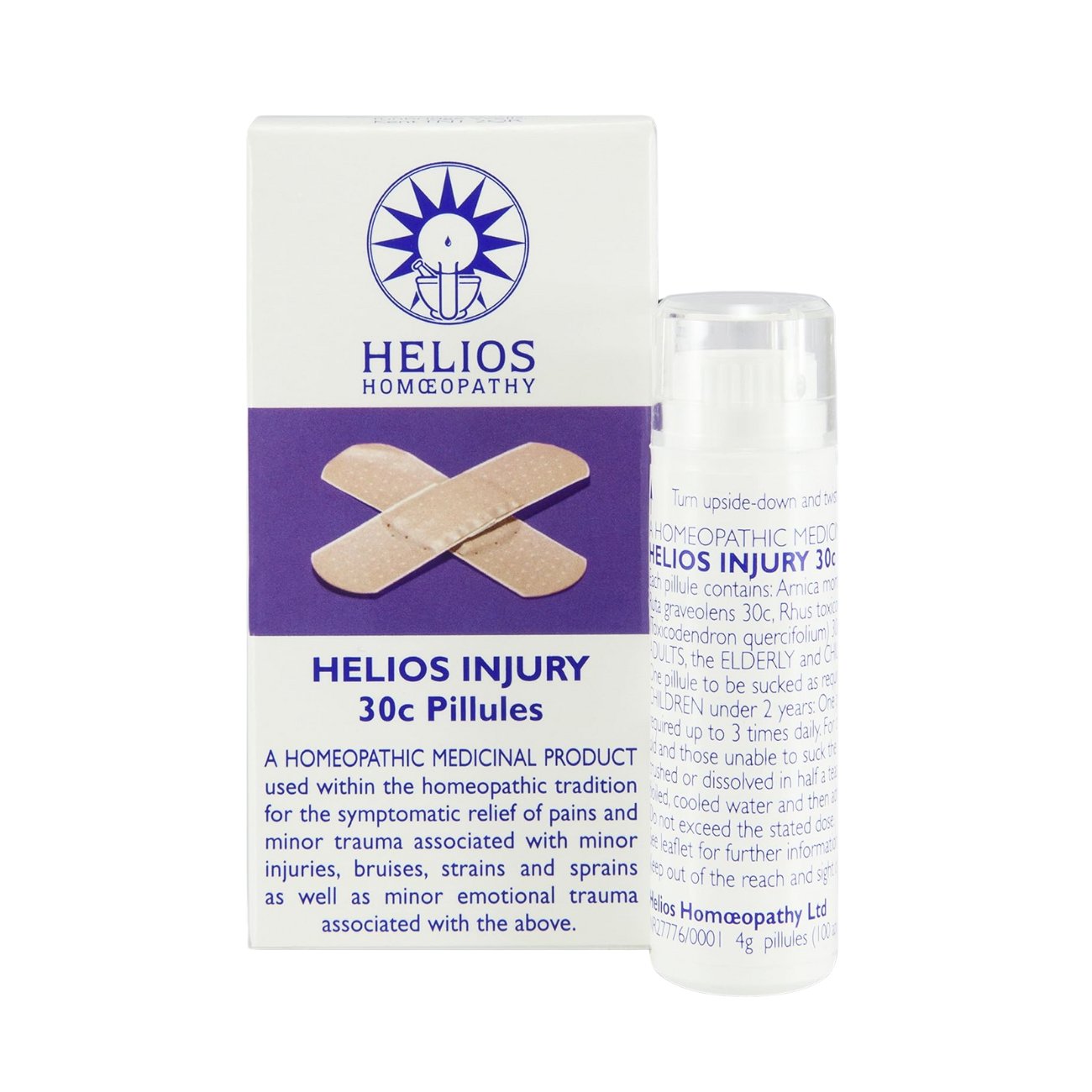 Injury 30c Approx 100Pillules - Eco Natural Products - Helios - Natural remedies