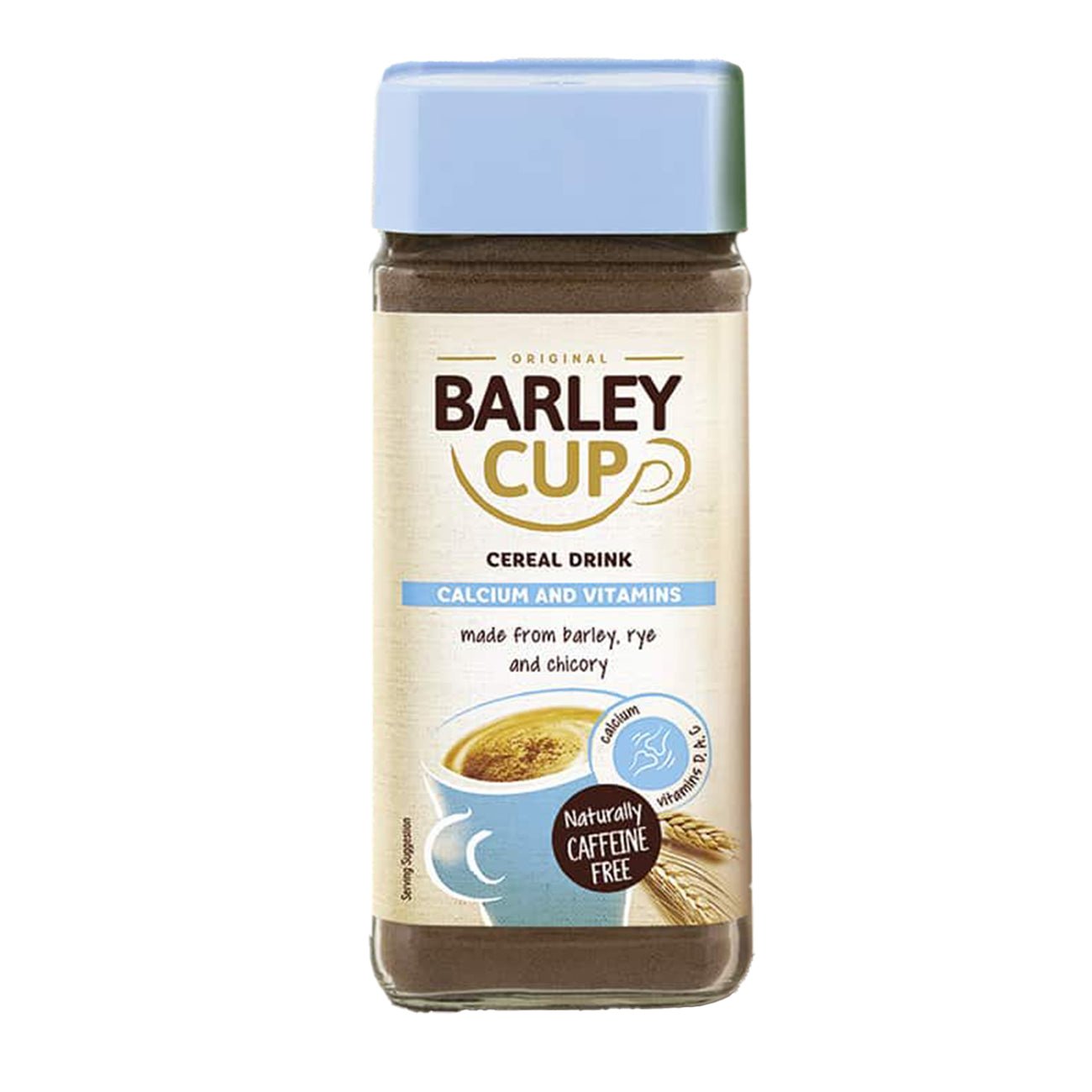 Instant Cereal Drink Calcium & Vitamins 100g - Eco Natural Products - Barleycup - Coffee Substitute