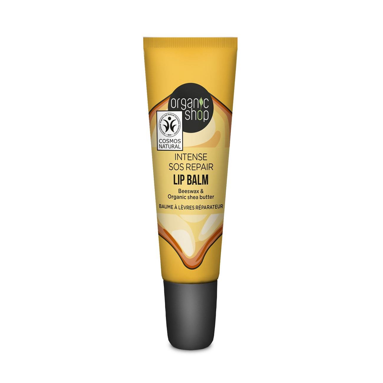 Intense SOS Repair Beeswax & Shea Butter Lip Balm 10ml EXP 05.2026 - Organic Shop - Organic Shop