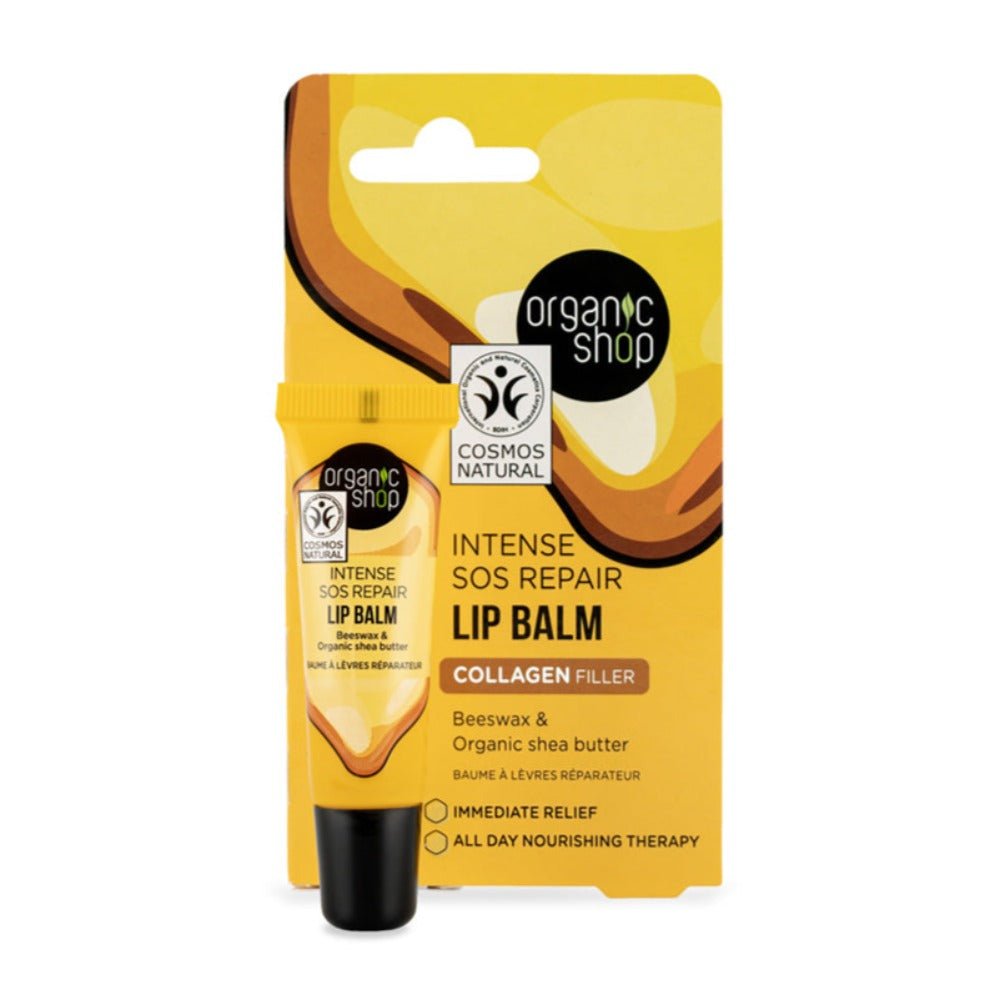 Intense SOS Repair Beeswax & Shea Butter Lip Balm 10ml - Organic Shop - Lip Balm - Eco Natural Products