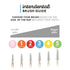 Interdental Bamboo Brush 0.7mm 6 Pack - Eco Natural Products - Humble Brush - Interdental Brush