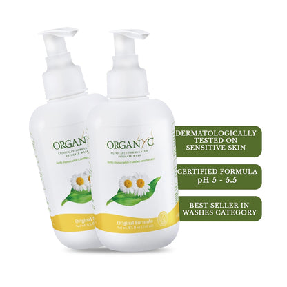 Intimate Wash 250ml - Organyc - Intimate Wash - Eco Natural Products