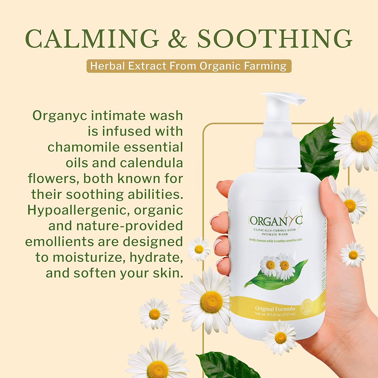 Intimate Wash 250ml - Organyc - Intimate Wash - Eco Natural Products