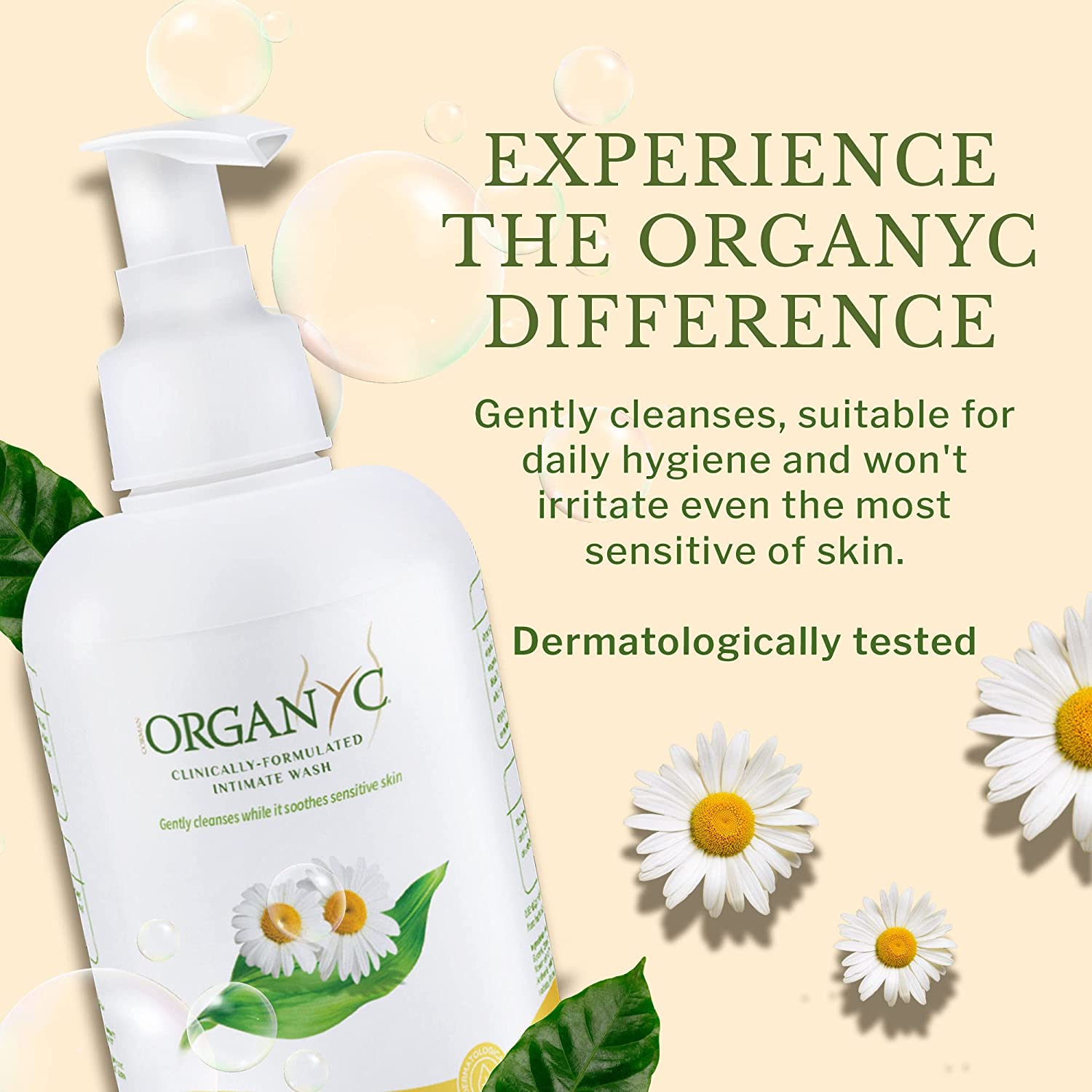 Intimate Wash 250ml - Organyc - Intimate Wash - Eco Natural Products