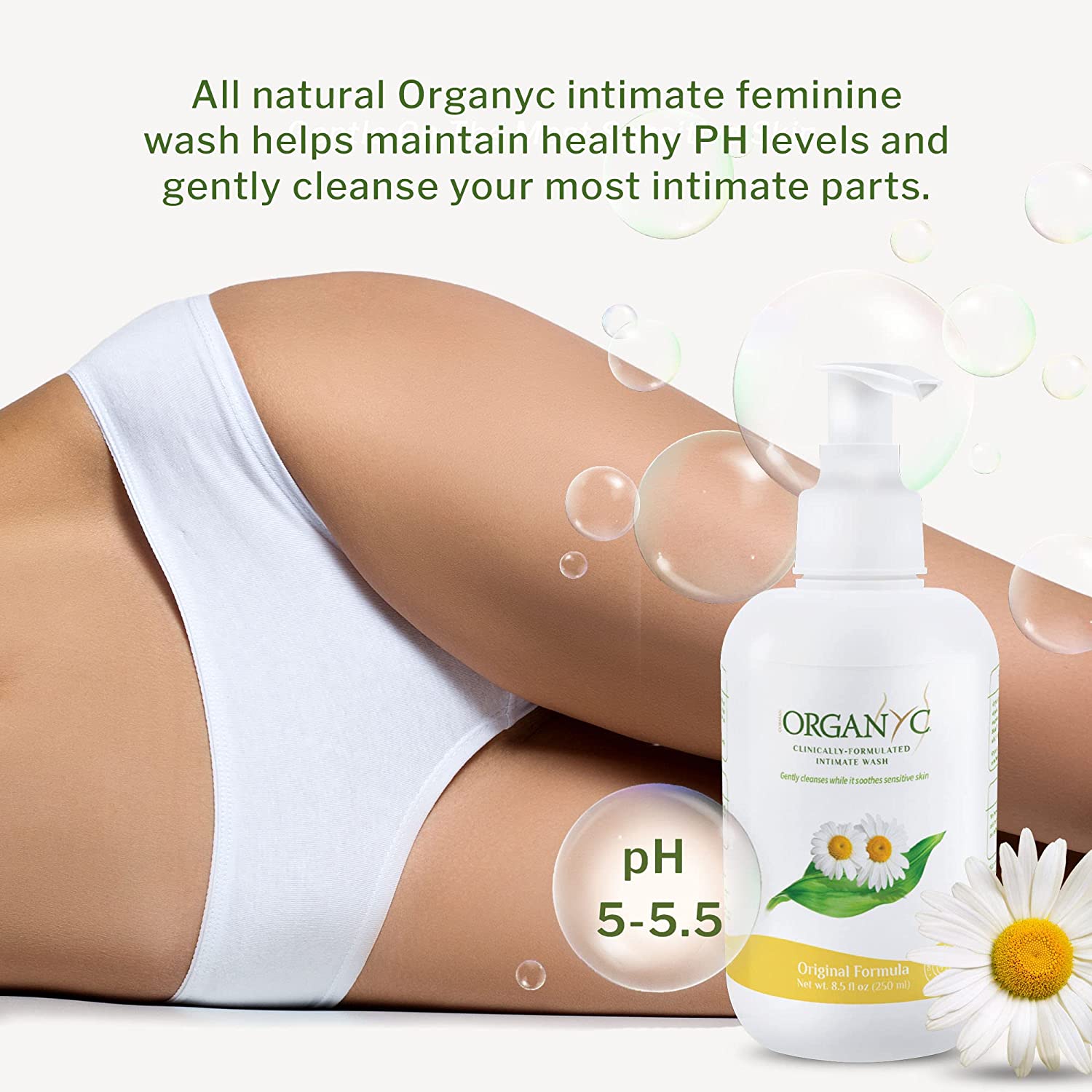 Intimate Wash 250ml - Organyc - Intimate Wash - Eco Natural Products