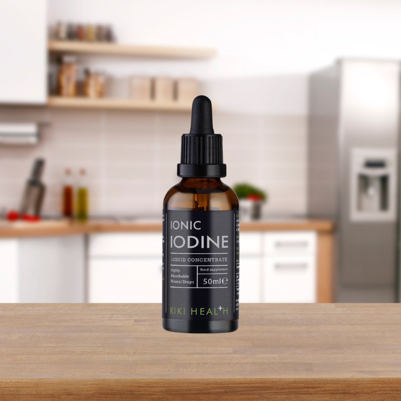 Ionic Iodine Liquid Concentrate 50ml - Kiki Health - Food Supplement - Eco Natural Products