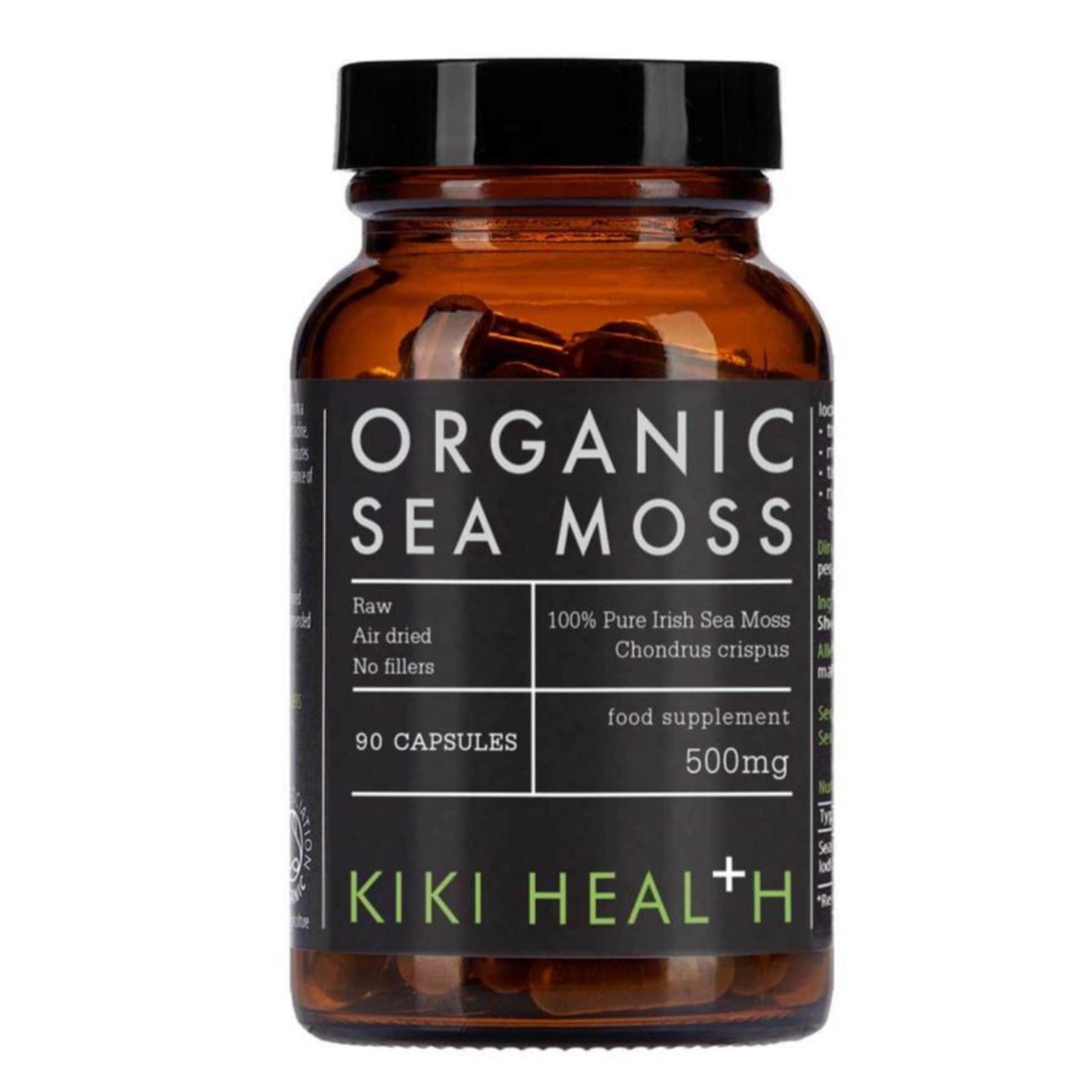 Irish Sea Moss 90 Vegicaps - Eco Natural Products - Kiki Health - Food Supplement