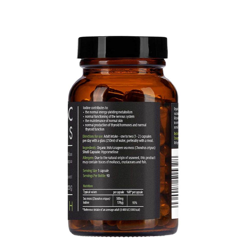 Irish Sea Moss 90 Vegicaps - Kiki Health - Food Supplement - Eco Natural Products