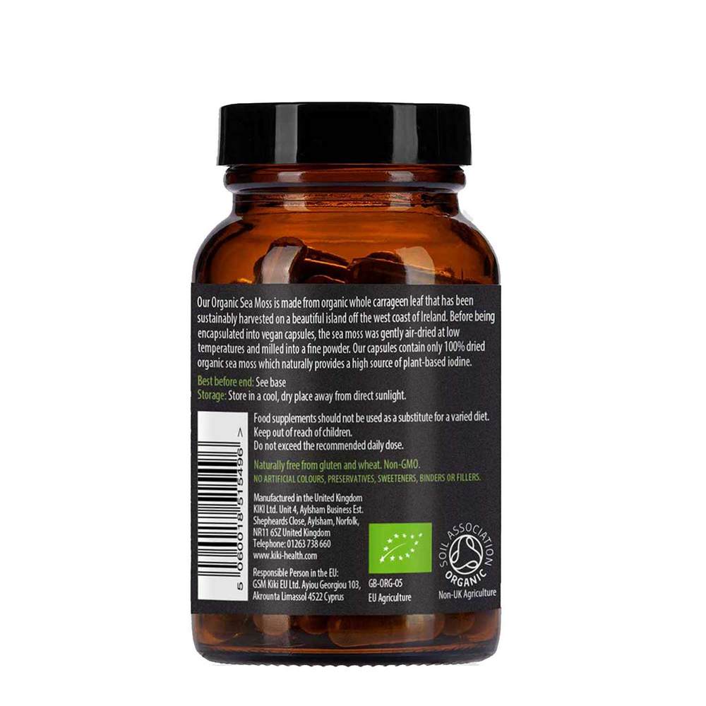 Irish Sea Moss 90 Vegicaps - Kiki Health - Food Supplement - Eco Natural Products