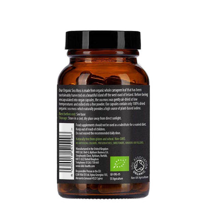 Irish Sea Moss 90 Vegicaps - Kiki Health - Food Supplement - Eco Natural Products
