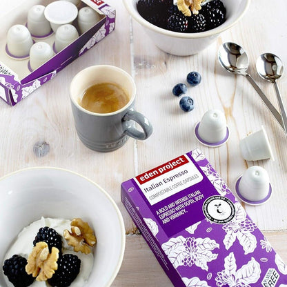 Italian Espresso Coffee Capsules x 10 - Eden Project - Coffee - Eco Natural Products