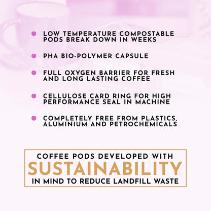 Italian Espresso Coffee Capsules x 10 - Eden Project - Coffee - Eco Natural Products